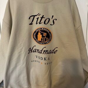 Handmade Vodka Beige Sweater